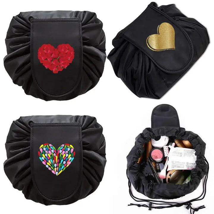 Trousse de Voyage Compacte - Rangement Maquillage et Accessoires