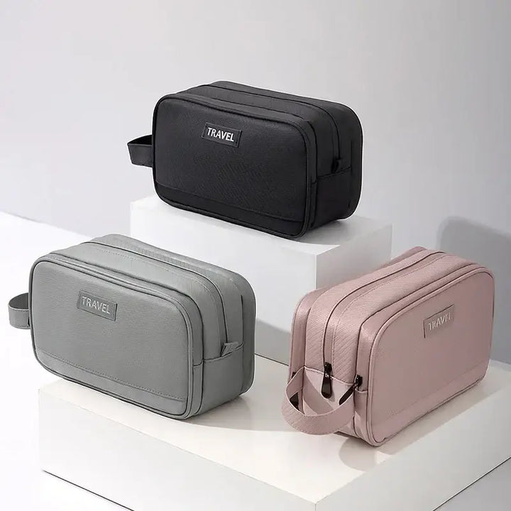 Trousse de Voyage Étanche - Compartiment Séparé pour Accessoires de Toilette