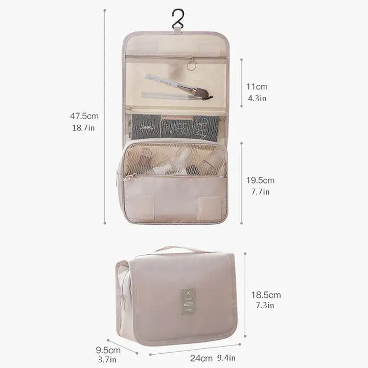Trousse de Voyage Étanche - Cosmétiques et Maquillage - Haute Qualité