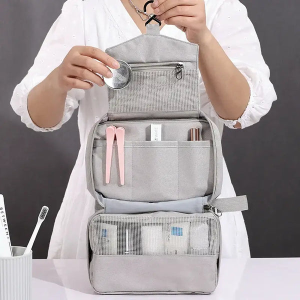Trousse de Voyage Femme - Grande Capacité pour Cosmétiques et Accessoires