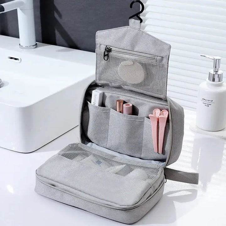 Trousse de Voyage Femme - Grande Capacité pour Cosmétiques et Accessoires
