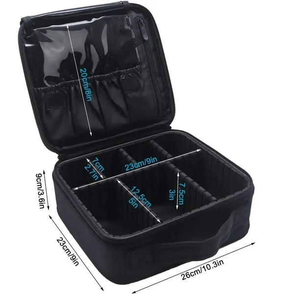 Trousse de Voyage Grande Capacité - Rangement Maquillage & Accessoires Beauté