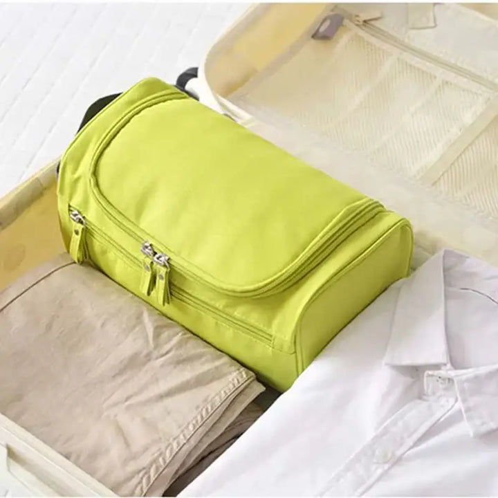 Trousse de Voyage Imperméable en Nylon - Rangement Cosmétiques et Maquillage