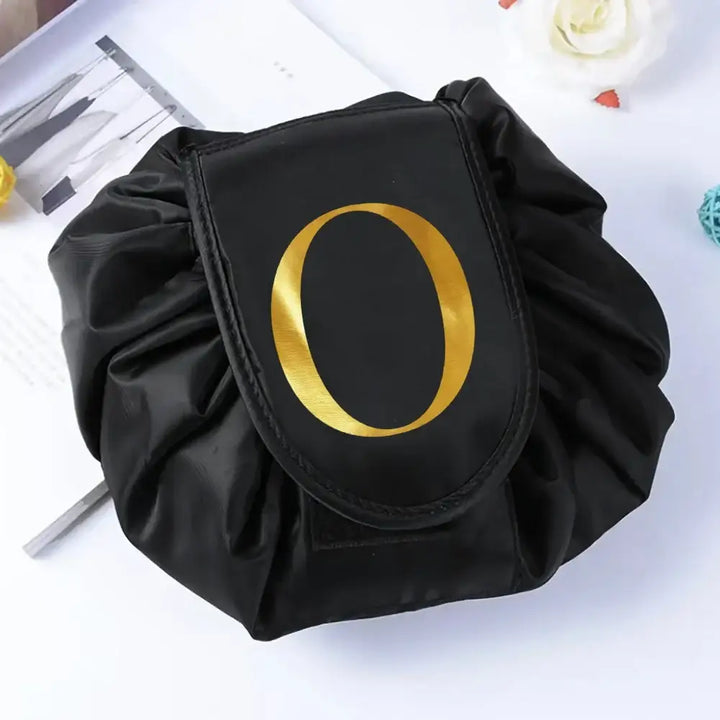 Trousse Maquillage de Voyage - Pliable et Compacte avec Motifs Imprimés - O