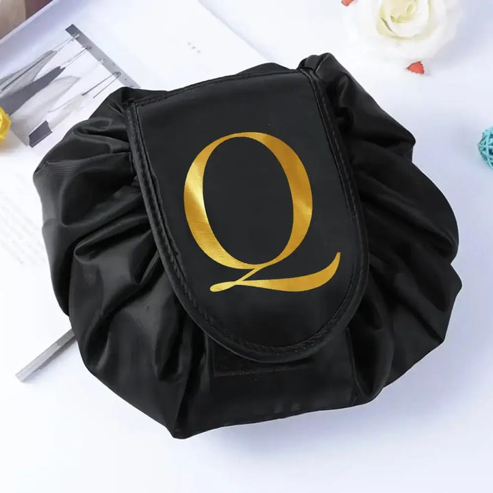Trousse Maquillage de Voyage - Pliable et Compacte avec Motifs Imprimés - Q