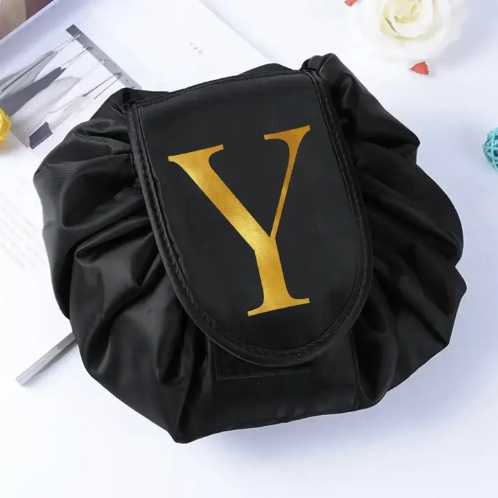 Trousse Maquillage de Voyage - Pliable et Compacte avec Motifs Imprimés