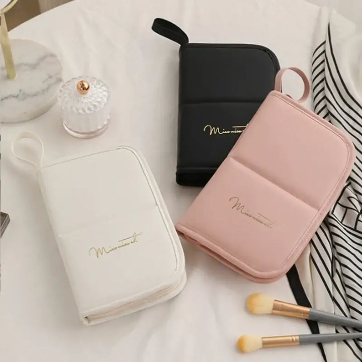 Trousse Maquillage Professionnelle - Grande Capacité Étanche et Portable