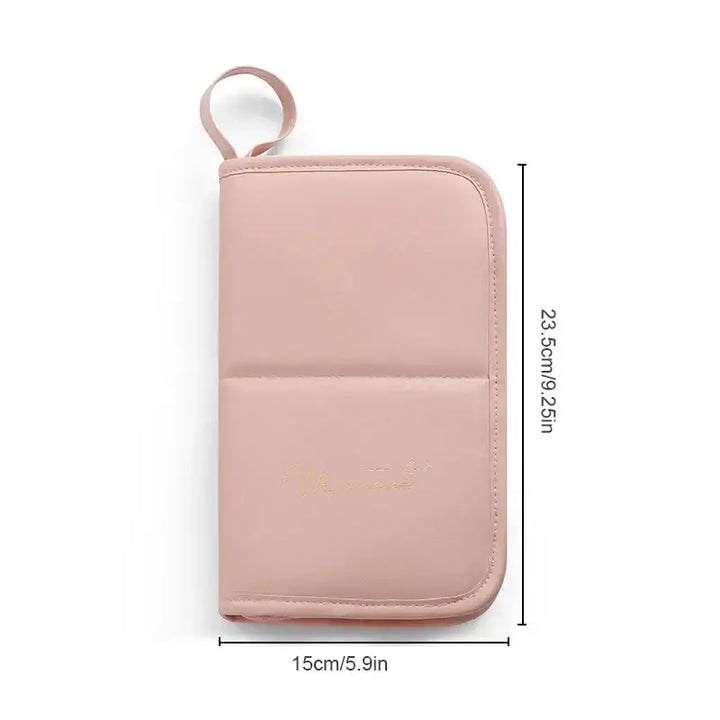 Trousse Maquillage Professionnelle - Grande Capacité Étanche et Portable - Rose