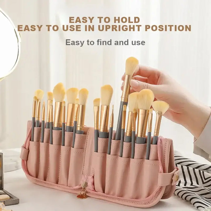 Trousse Maquillage Professionnelle - Grande Capacité Étanche et Portable
