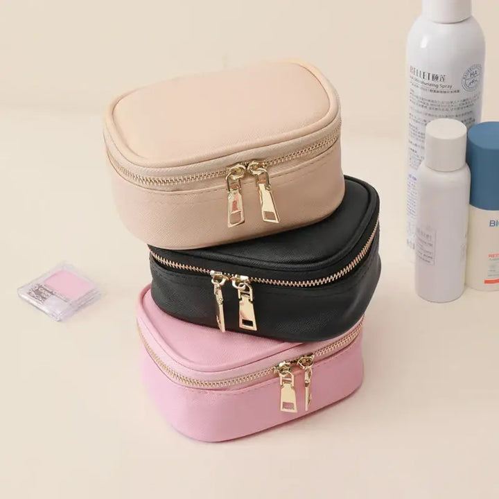 Trousse Maquillage Voyage - Miroir LED Tactile avec 3 Lumières