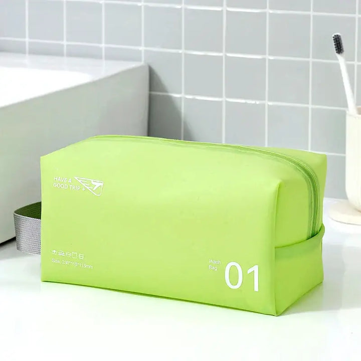Trousse Transparente Étanche - Rangement Voyage & Maquillage