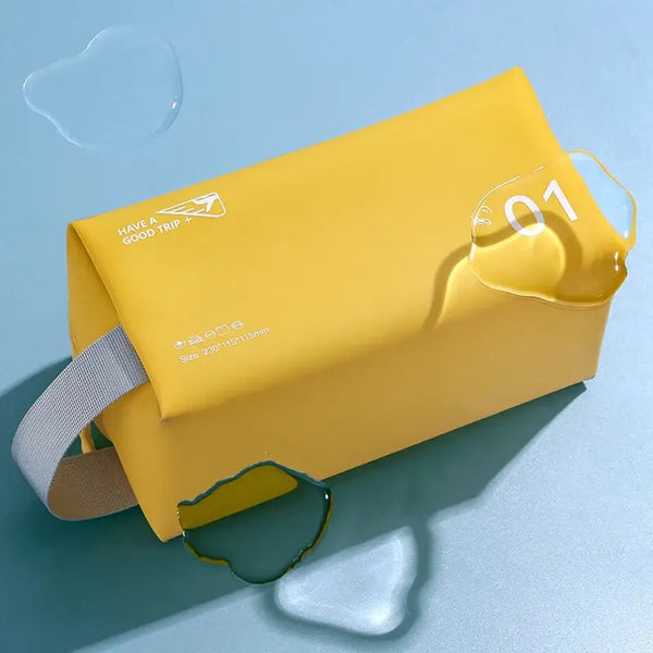 Trousse Transparente Étanche - Rangement Voyage & Maquillage